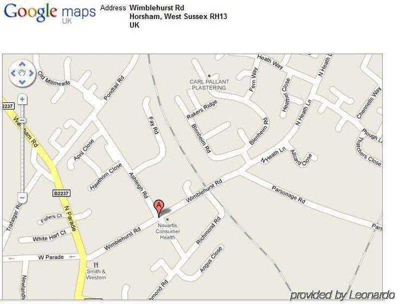 Wimblehurst Hotel Horsham Luaran gambar